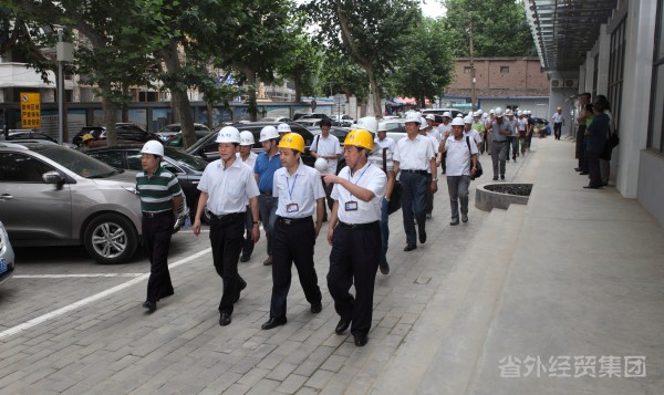 集团修建营业板块项目认真人赴陕西建工集团标准化项目工地学习取经-易彩堂官网