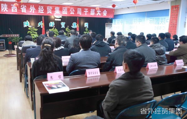 集团公司召开干部大会 新一届向导班子调解到位-易彩堂官网