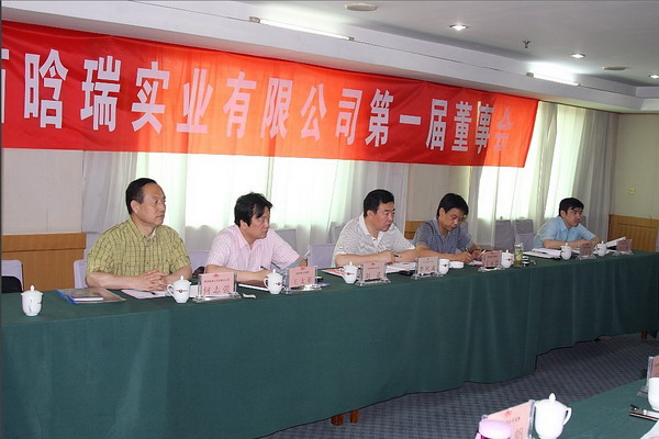 陕西晗瑞实业有限公司召开董事会-易彩堂官网