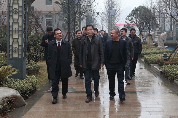 肖玉龙董事长检查我集团在富平修建工程项目事情-易彩堂官网