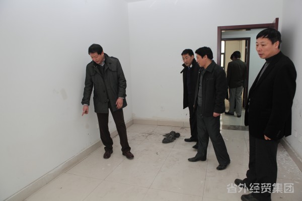 集团公司董事长肖玉龙 副总司理惠宏军赴集团建设一公司、六公司项目工地调研-易彩堂官网