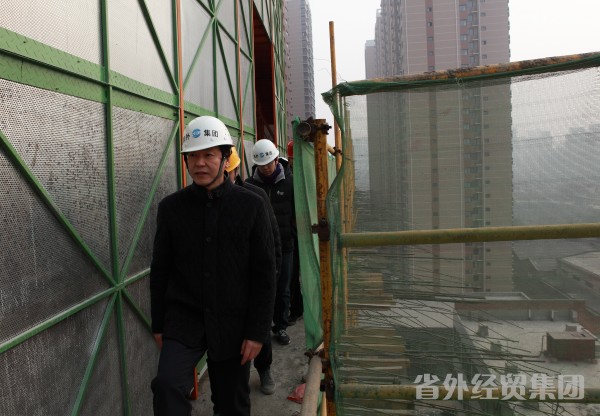 肖玉龙董事长深入集团驻西安部分项目部慰问调研-易彩堂官网