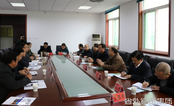 集团公司向导一行赴汉开展事情调研-易彩堂官网