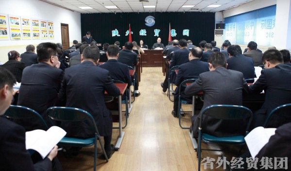 陕西省委组织部、省国资委审核组对集团公司举行2015年度目的责任审核-易彩堂官网