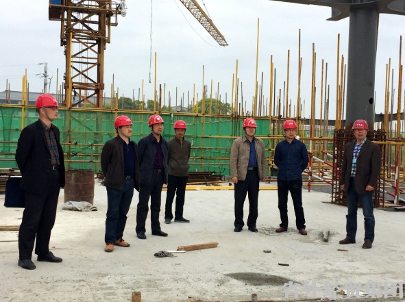 集团公司总会计师刘宴一行赴汉中在建工地检查指导-易彩堂官网