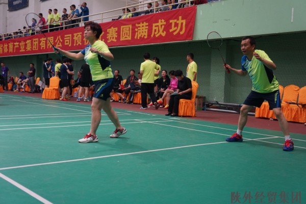 集团加入陕西省国资委系统第五届职工羽毛球赛---夏日激情、羽你分享-易彩堂官网