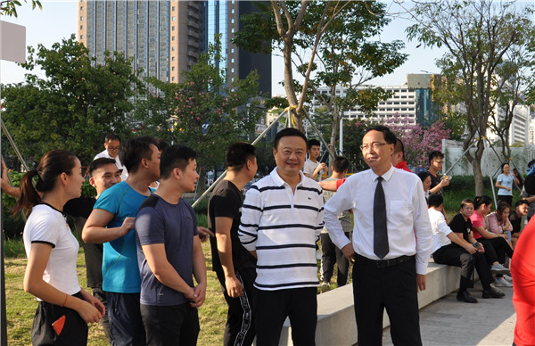 易彩堂官网经贸集团所属深圳长安集团举行庆祝厦庆三十一周年职工运动会-易彩堂官网