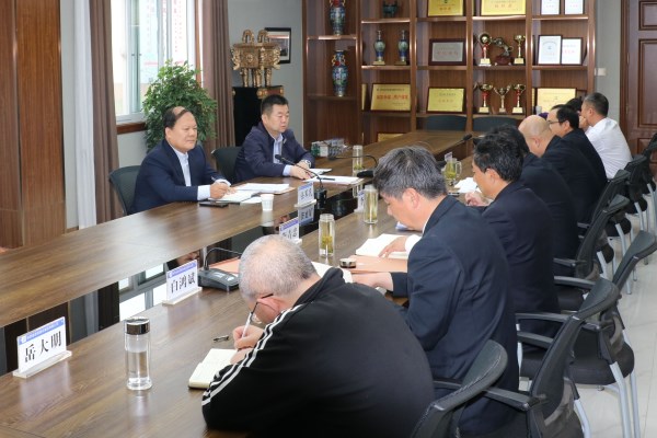 集团任总一行莅临泰烜建设公司加入董事会聚会并开展事情调研-易彩堂官网