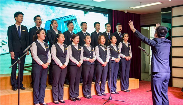 深圳长安集团举行庆祝建党98周年主题歌咏角逐-易彩堂官网