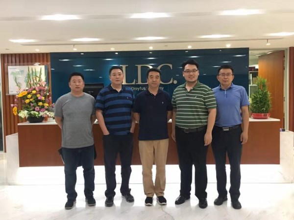 陕海投总司理刘军前往路易达孚（中国）商业有限责任公司交流-易彩堂官网